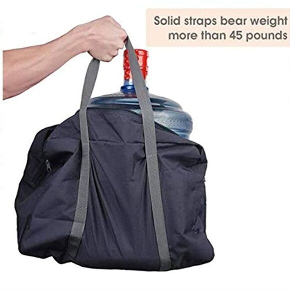 2 Pack Foldable Travel Duffel Bag for Airlines Carry on Bag Weekender Ov… - Picture 6 of 6
